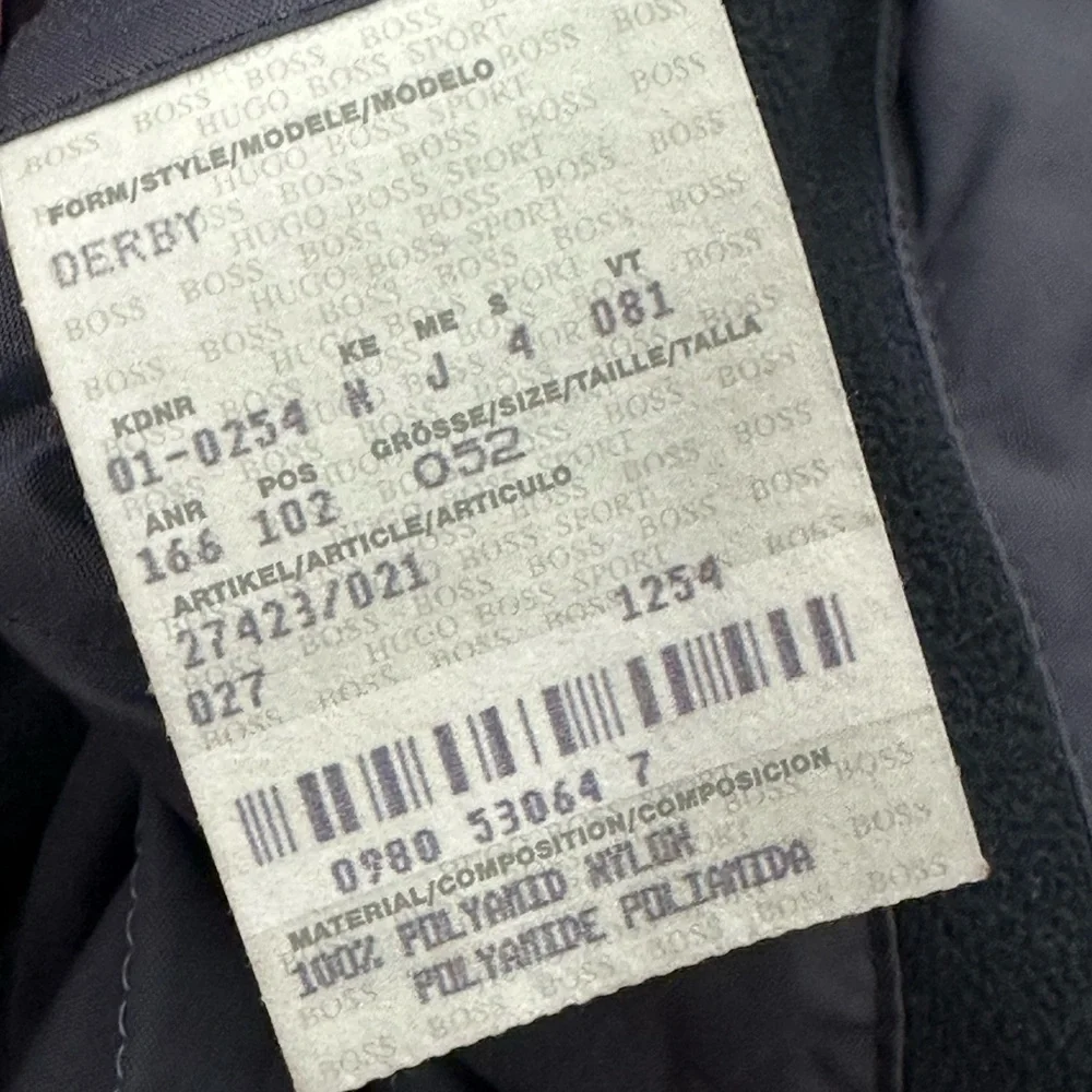 #2634 Vintage Hugo Boss Sport “Derby” Jacket Size 52 (L) – Classic 90s Style